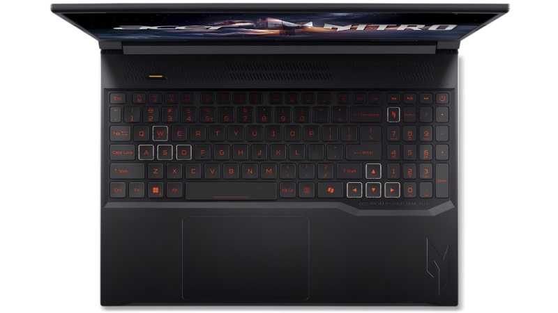Bàn phím và Touchpad của dòng laptop Acer Nitro ProPanel ANV16-72-71T9 Bàn phím và Touchpad của dòng laptop Acer Nitro ProPanel ANV16-72-71T9