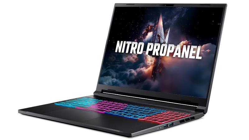 Thiết kế của dòng laptop Acer Nitro ProPanel ANV16S-61-R0B8 Thiết kế của dòng laptop Acer Nitro ProPanel ANV16S-61-R0B8