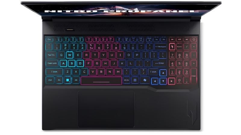 Bàn phím và Touchpad của dòng laptop Acer Nitro ProPanel ANV16S-61-R0B8 Bàn phím và Touchpad của dòng laptop Acer Nitro ProPanel ANV16S-61-R0B8