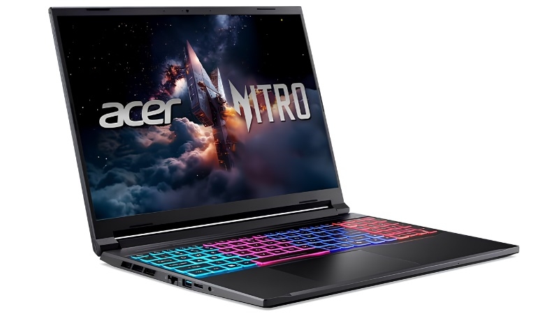 Thiết kế của dòng laptop Acer Nitro V 16S Gaming Thiết kế của dòng laptop Acer Nitro V 16S Gaming