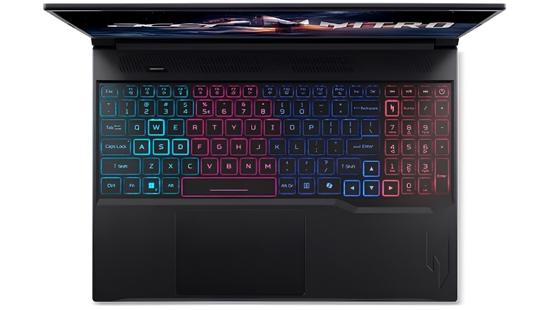 Bàn phím của dòng laptop Acer Nitro V 16S Gaming Bàn phím của dòng laptop Acer Nitro V 16S Gaming