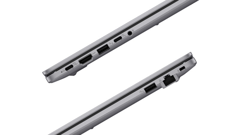 Cổng kết nối của dòng laptop ASUS ExpertBook P1 P1503CVA-i308256-50W Cổng kết nối của dòng laptop ASUS ExpertBook P1 P1503CVA-i308256-50W