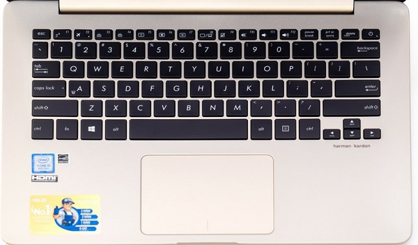 Bàn phím tiện dụng và Touchpad chế tác thông minh