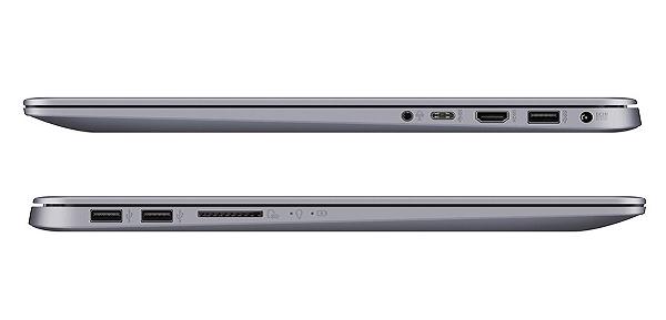 Các cổng kết nối trên cạnh máy