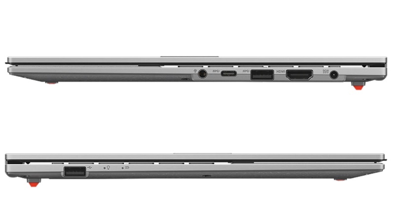Cổng kết nối của dòng laptop Asus Vivobook Go 15 E1504FA-BQ1150W Cổng kết nối của dòng laptop Asus Vivobook Go 15 E1504FA-BQ1150W
