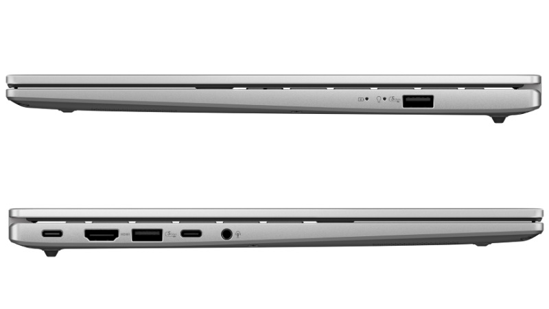 Cổng kết nối của dòng laptop Asus Vivobook S14 S3407VA-LY146W Cổng kết nối của dòng laptop Asus Vivobook S14 S3407VA-LY146W