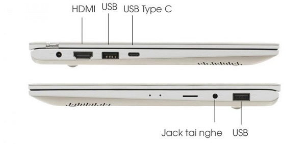 Các cổng kết nối trên máy