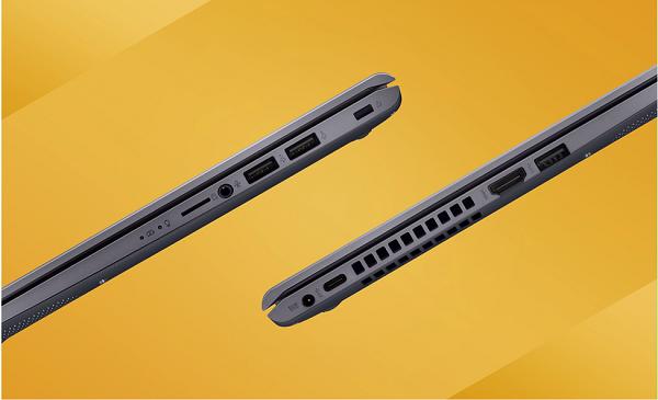 Các cổng kết nối trên cạnh máy