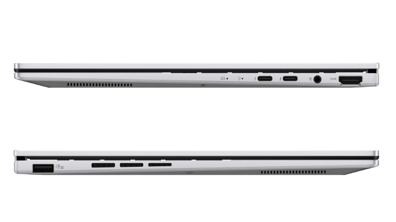 Cổng kết nối của dòng laptop Asus Zenbook 14 UX3405C Cổng kết nối của dòng laptop Asus Zenbook 14 UX3405C