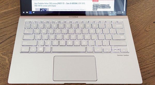 Kiểu bàn phím với kích cỡ đầy đủ