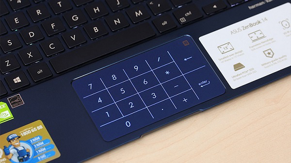 NumberPad với những phím số