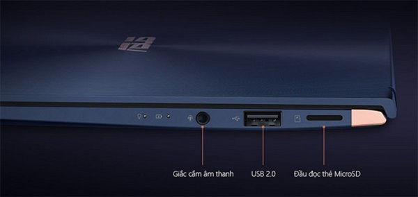 Cạnh phải của máy