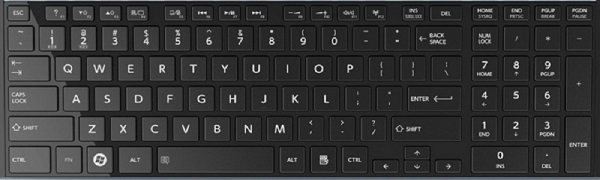 Bàn Phím Laptop Toshiba