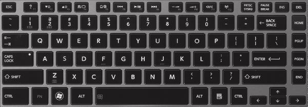 Bàn Phím Laptop Toshiba