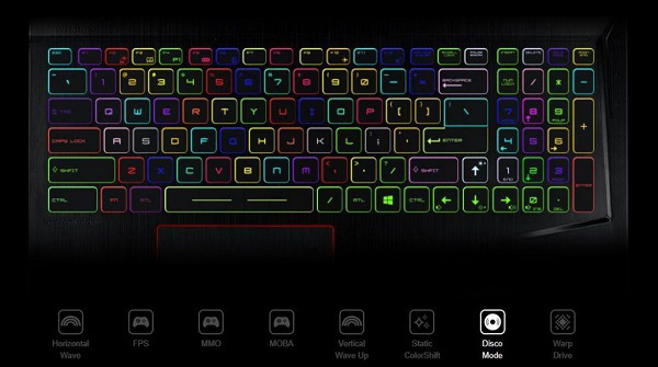 Bàn phím mang đến từng thao tác uyển chuyển