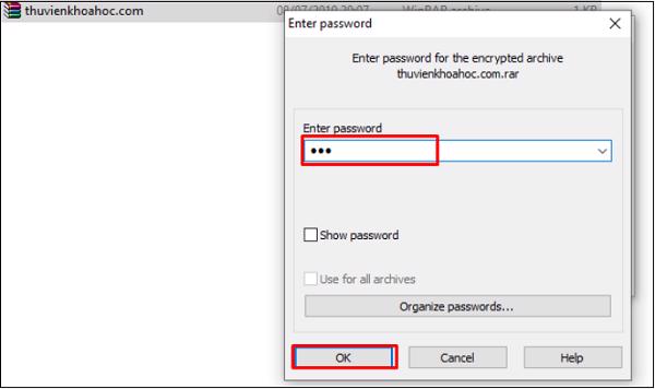 Nhập đoạn ký tự