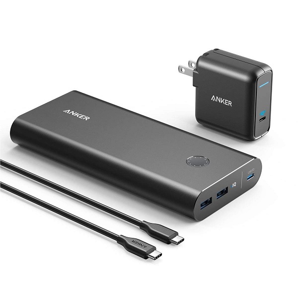 Bộ pin Dự Phòng Anker PowerCore+ 26800 PD 45W & Sạc PowerPort Atom III 60W # combo B1376