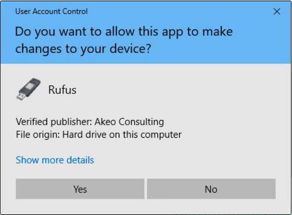Nhấn chọn vào Yes để tiếp tục