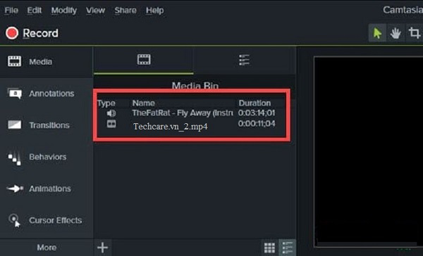 Kéo thả tất cả những file