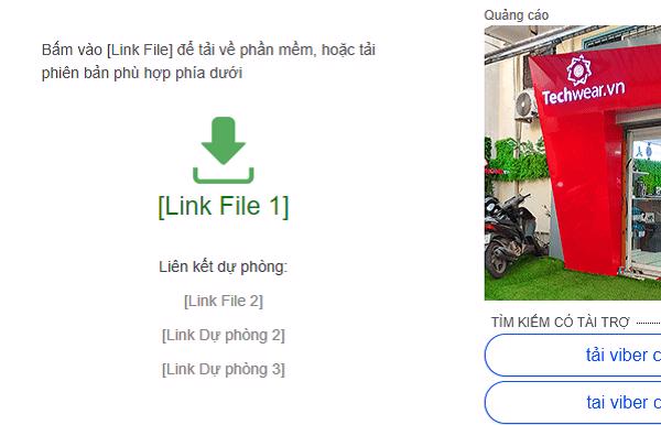 Nhấn vào Link File 1