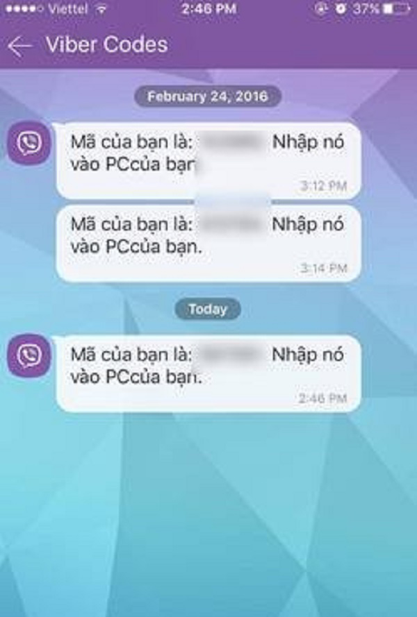 Mở Smartphone để lấy mã code