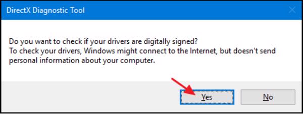 Các bạn chọn vào Yes để tiếp tục