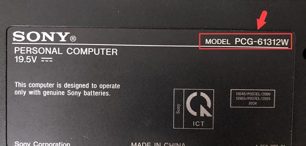 Xem kích thước màn hình bằng cách tra cứu trên Google theo model của laptop