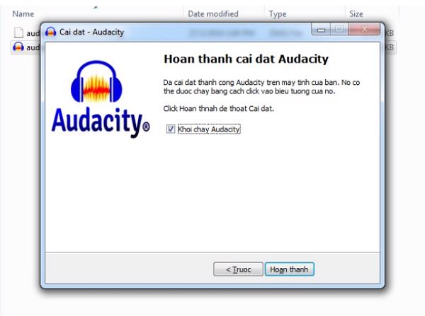 Liên tục nhấn tiếp hay đồng ý để hoàn tất cả trình cài đặt