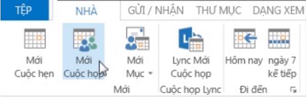 Lên lịch cuộc họp