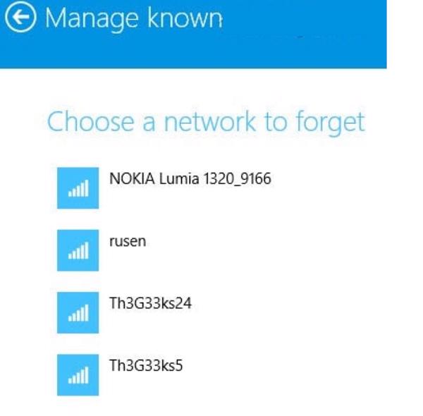 Ở đây các bạn sẽ thấy được những mạng wifi