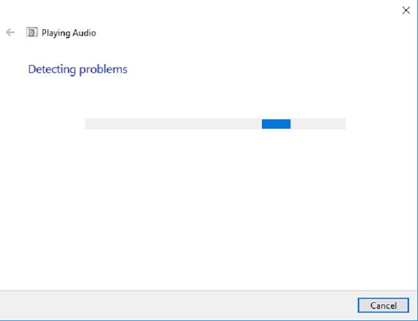Lúc này hệ thống sẽ tự động quét và tìm kiếm những lỗi hiện tại