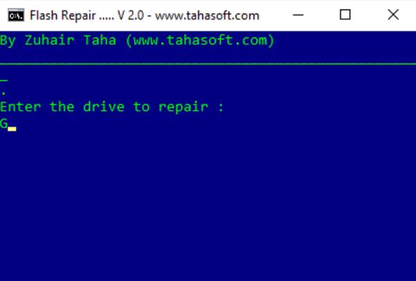 Tiến hành nhập ổ đĩa cứng USB hay ổ cứng bị lỗi