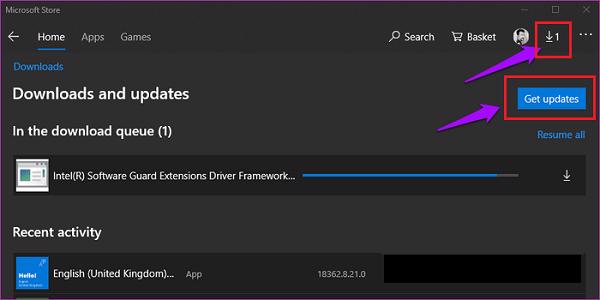 nhấn chọn vào icon Download