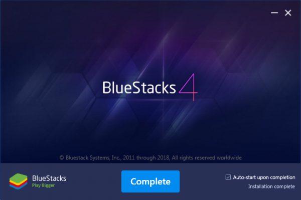 Sau khi cài đặt xong, phần mềm BlueStacks này sẽ tự động khởi chạy