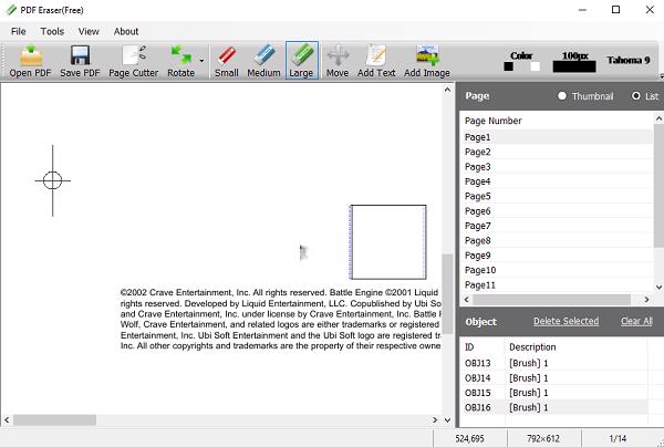 Kết quả sau khi các bạn xóa xong chữ