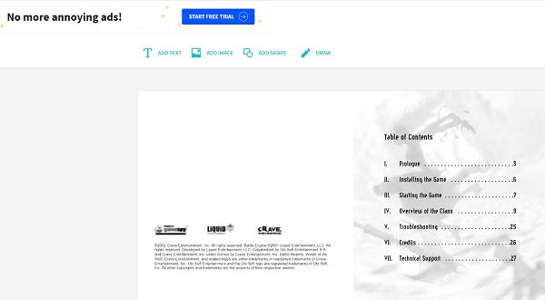 Hãy nhấp chuột chọn vào Draw để mở công cụ xóa chữ