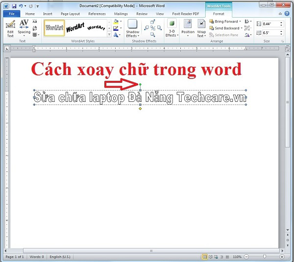 Thực hiện xoay đối tượng theo ý muốn