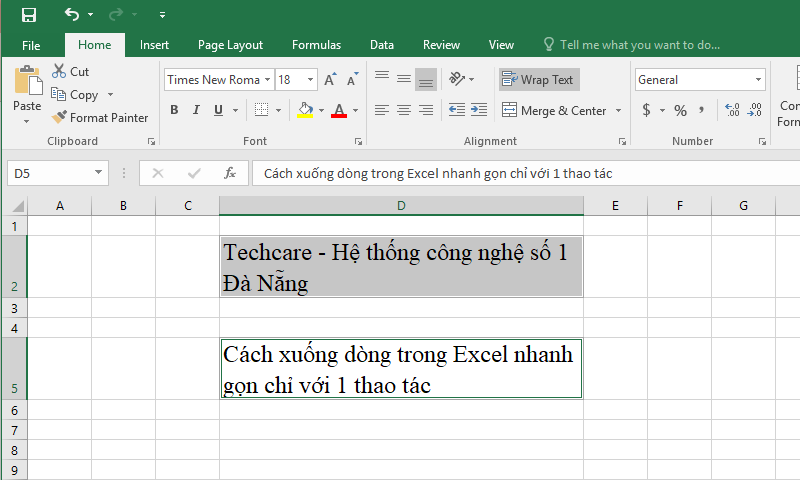 cach-xuong-dong-trong-excel