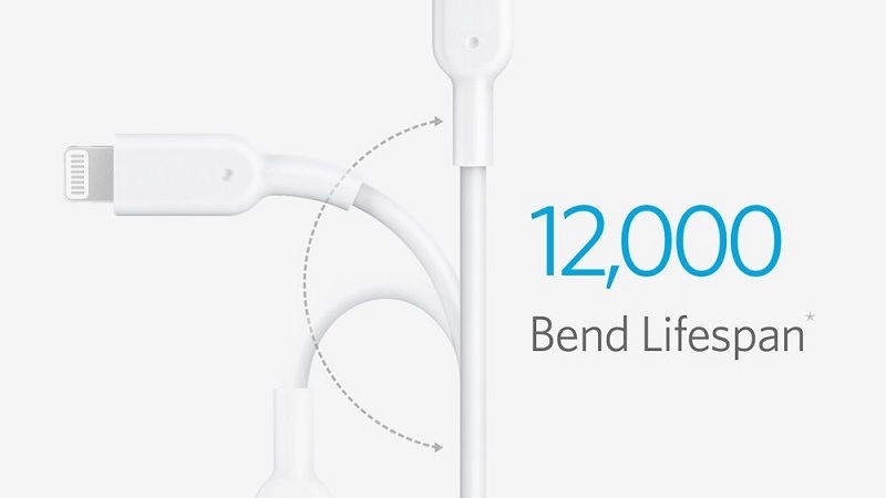 Cáp Anker PowerLine II Lightning to USB-C, dài 0.9m – A8632