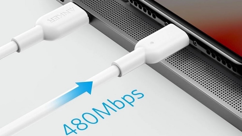 Cáp Anker PowerLine II Lightning to USB-C, dài 0.9m – A8632