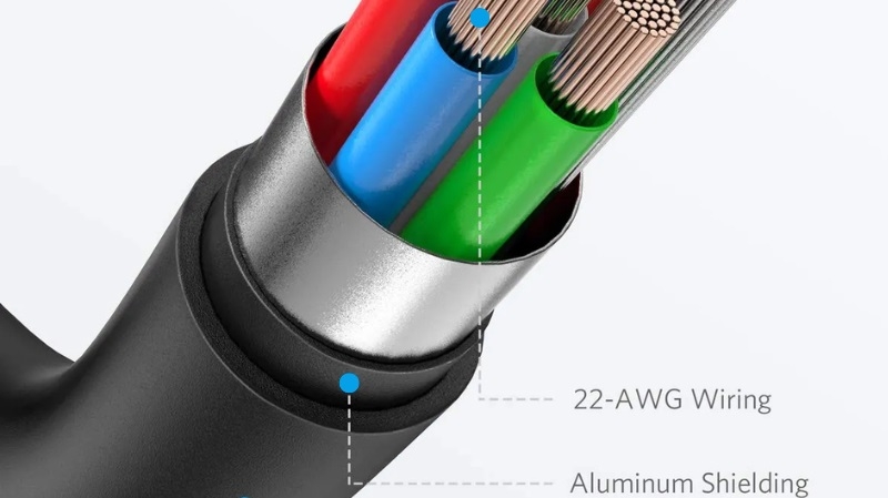 Cáp Anker PowerLine II Lightning to USB-C, dài 1.8m – A8633