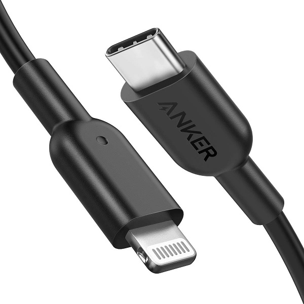 Cáp Anker PowerLine II Lightning to USB-C, dài 1.8m – A8633