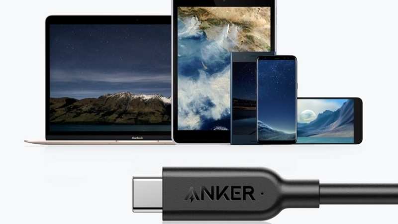 Cáp Anker Powerline II USB-C ra USB-C 2.0 – Dài 0.9m – A8481