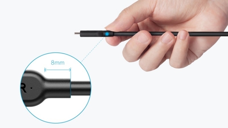 Cáp Anker Powerline II USB-C ra USB-C 2.0 – Dài 1.8m – A8482 Cáp Anker Powerline II USB-C ra USB-C 2.0 – Dài 1.8m – A8482