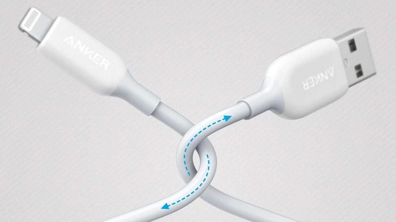 Cáp Anker PowerLine III Lightning – Dài 0.9m – A8812