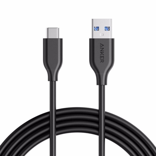 Cáp Anker PowerLine USB 3.0 ra USB-C – 1.8m – A8166