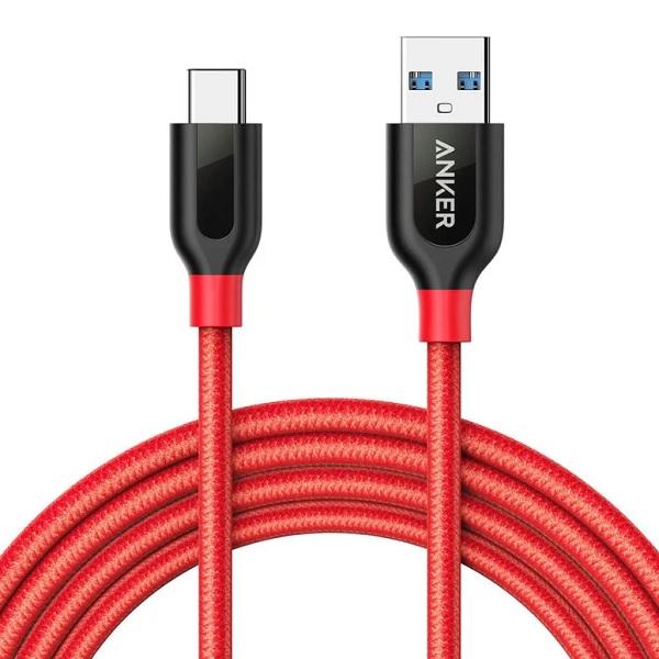 Cáp Anker PowerLine+ USB 3.0 ra USB-C – 1.8m – A8169