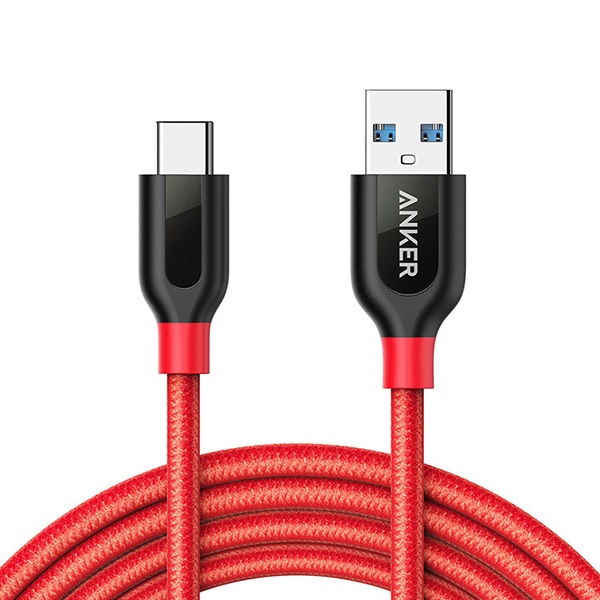 Cáp Anker PowerLine+ USB 3.0 ra USB-C – Dài 0.9m – A8168