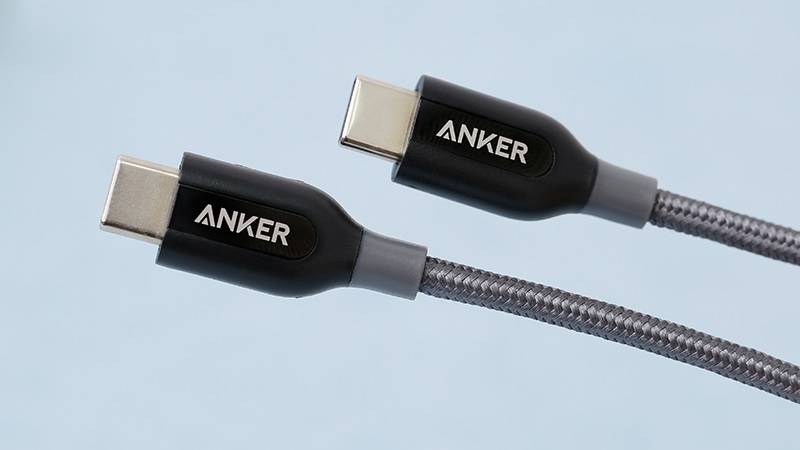 Cáp Anker PowerLine+ USB-C ra USB-C 2.0 – Dài 0.9m – A8187 Cáp Anker PowerLine+ USB-C ra USB-C 2.0 – Dài 0.9m – A8187