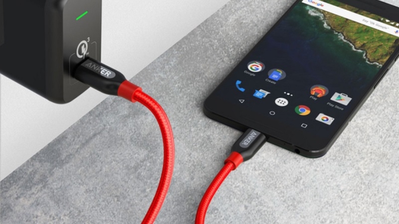 Cáp Anker PowerLine+ USB-C ra USB-C 2.0 – Dài 0.9m – A8187 Cáp Anker PowerLine+ USB-C ra USB-C 2.0 – Dài 0.9m – A8187